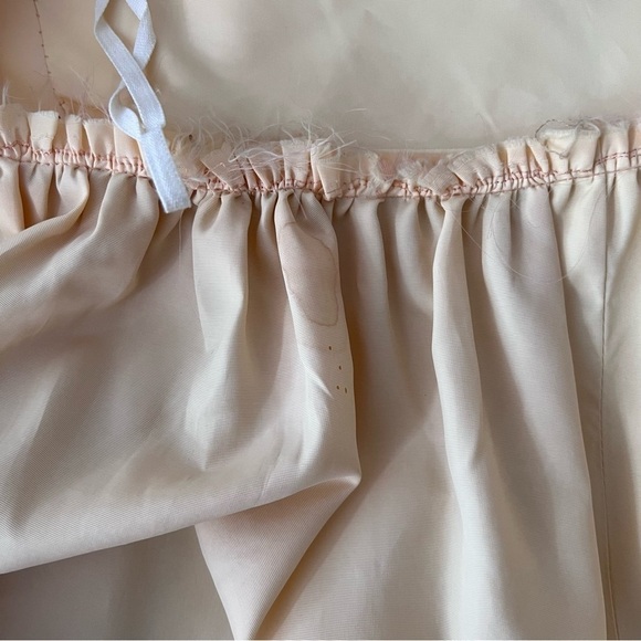 Vintage Ruffle Halter Dress Orange and Yellow Size Small - Picture 12 of 12